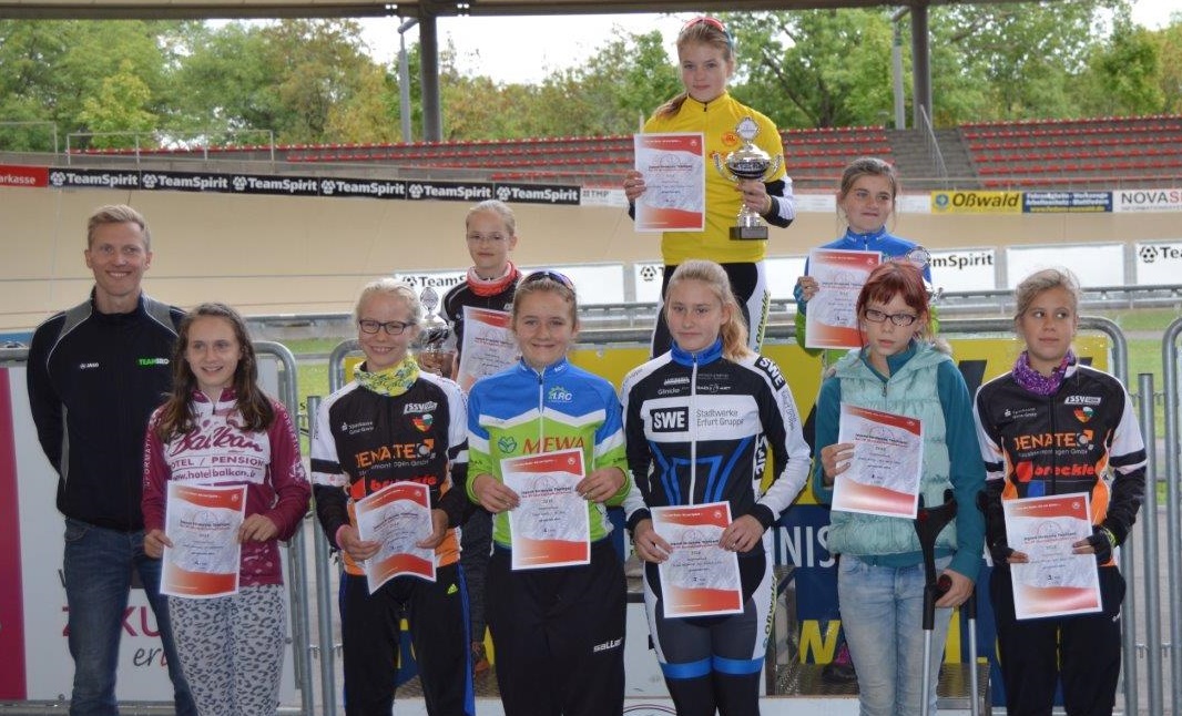 Gesamtwertung U13w Jugendfördercup der SV SparkassenVersicherung 2015